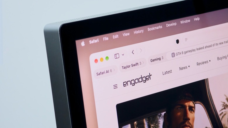 New Safari with organized tabs in macOS 27.
