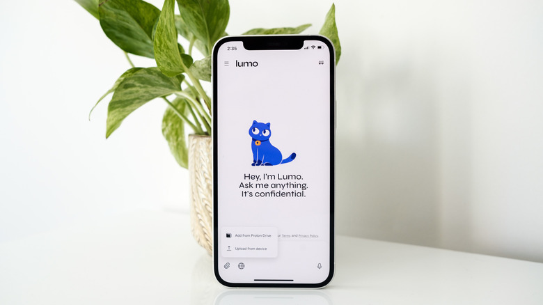 Lumo from Proton is one of the few private online-only AI chatbots.