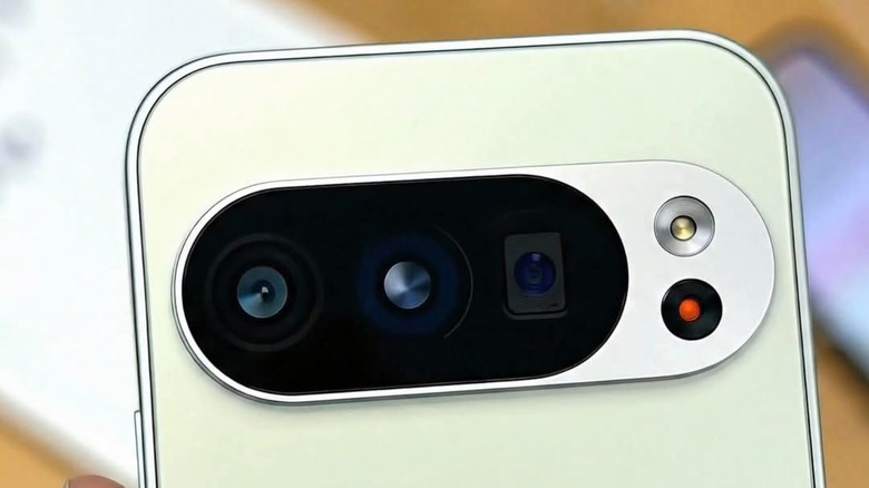 A closeup of the Pixel 9 Pro XL.
