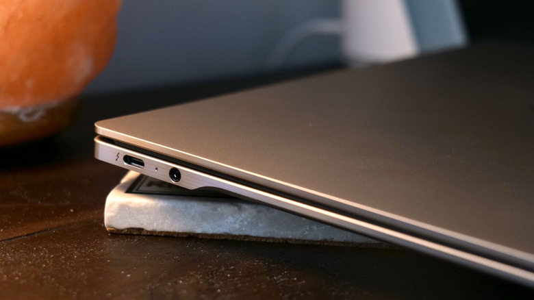 All three of the HP OmniBook Ultra 14's USB-C ports can also be used for display out and charging.