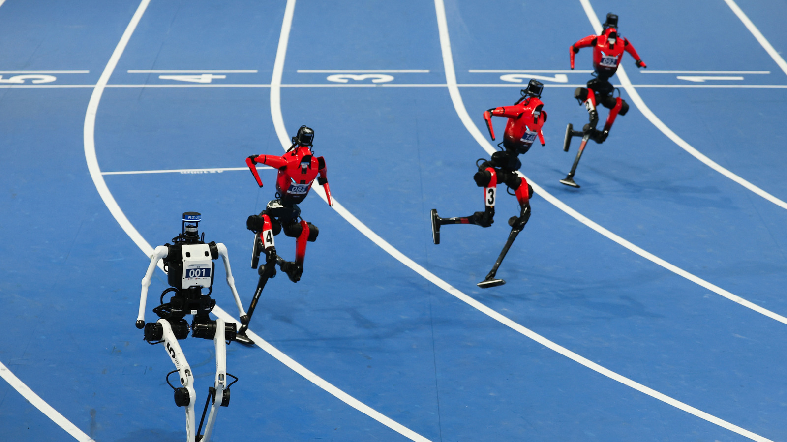 Humanoid robots have beaten Usain Bolt's 100-meter dash record