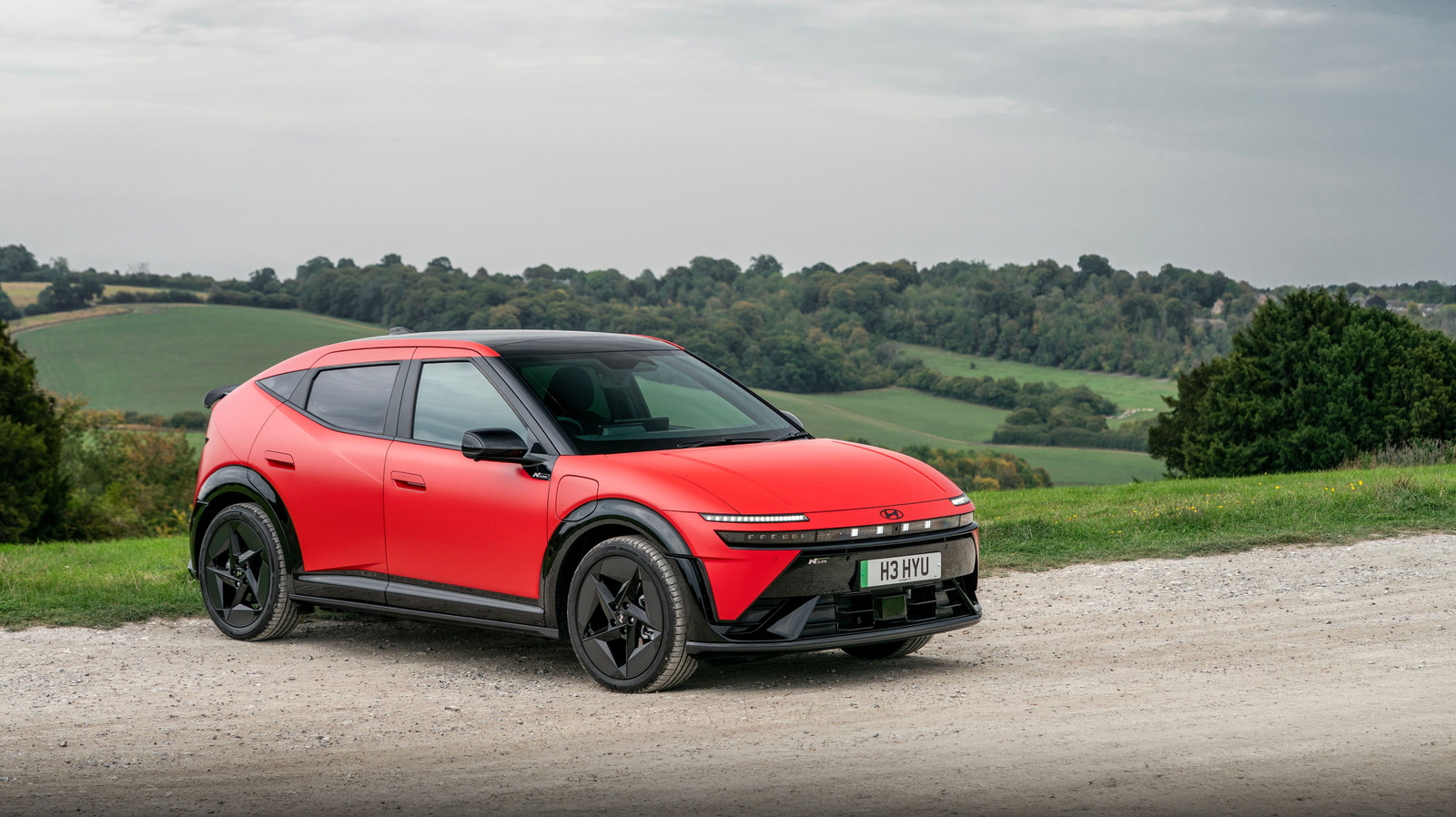 Hyundai's all-electric hot hatch goes on sale in the UK, starting at around $25,000