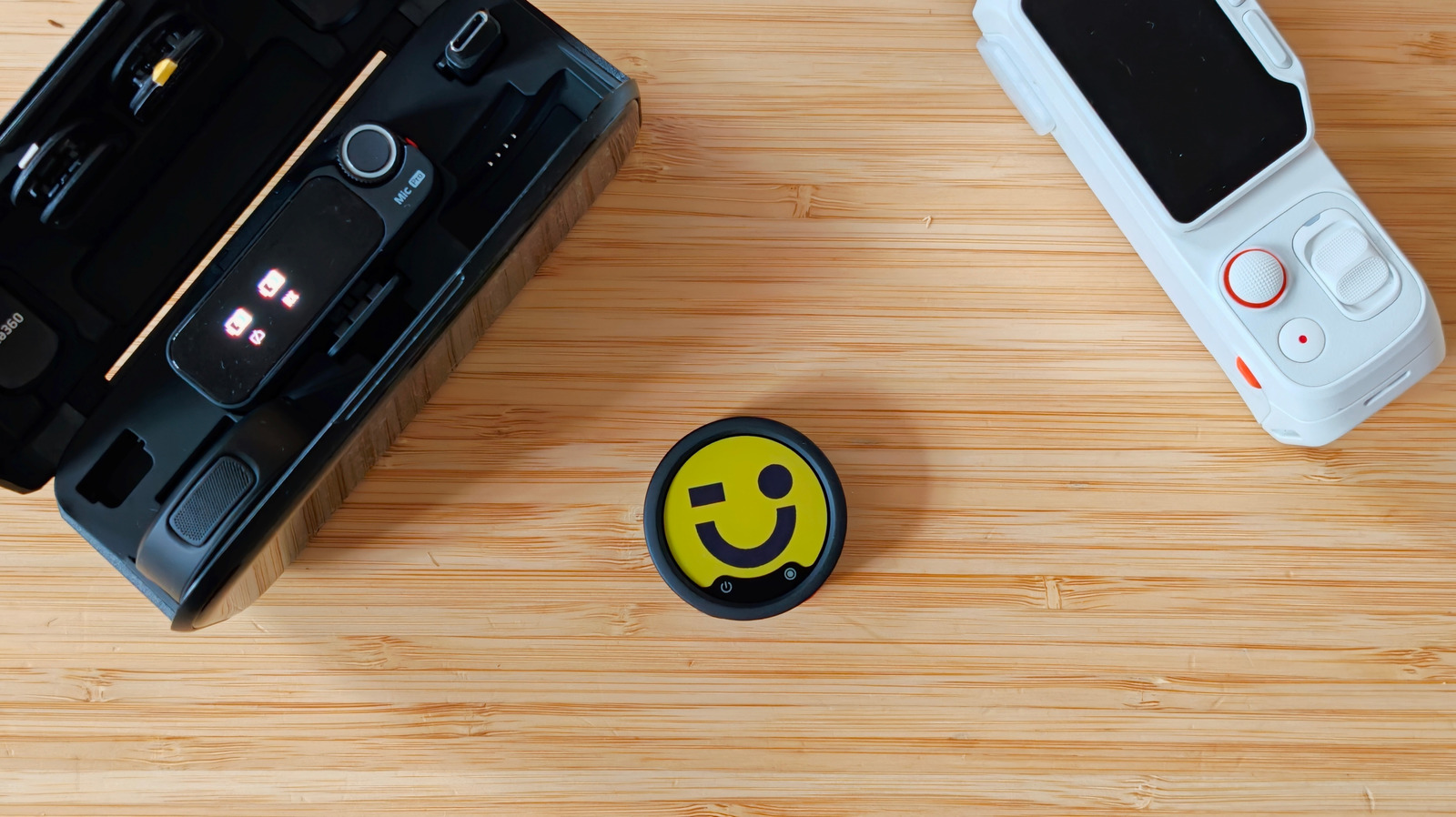 Insta360 adds expandable storage to its new e-ink wireless mics