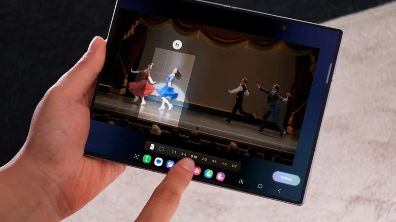 Photo editing on Samsung Galaxy Z Fold 8