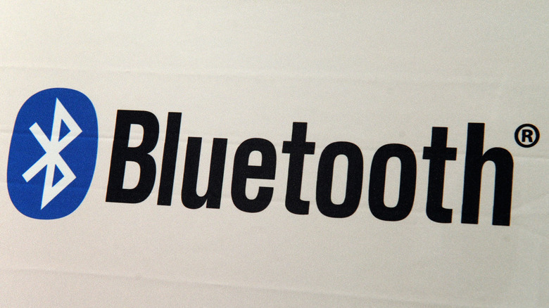 Bluetooth logo text.