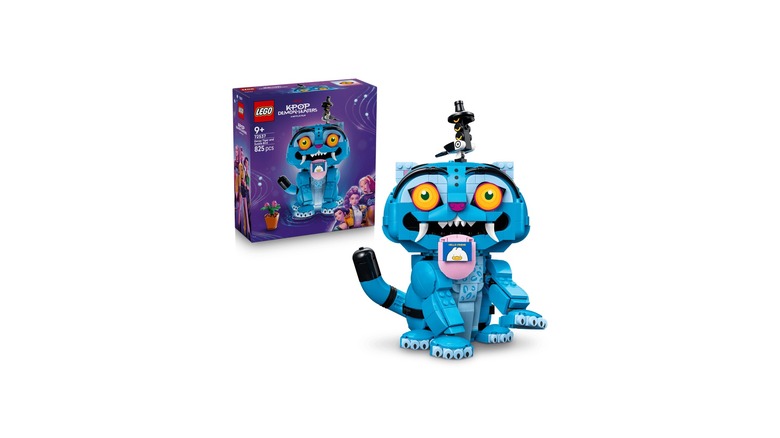 Package art of the Derpy Tiger and Sussie Bird Lego set.