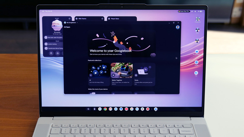 Google helpfully includes a tutorial to teach you how to get the best out of the OS' features.