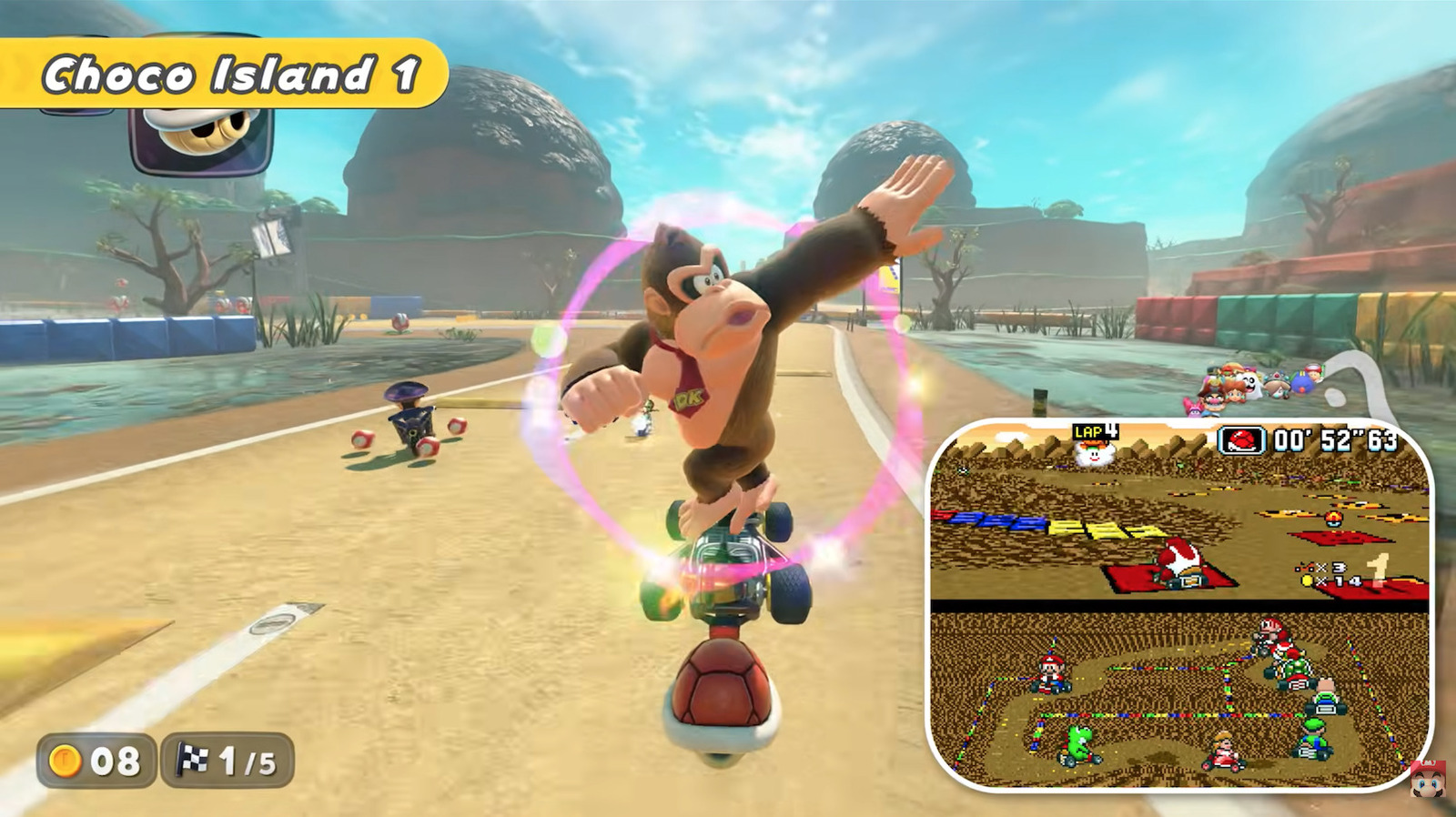 Mario Kart World is getting a bunch of courses from the SNES original