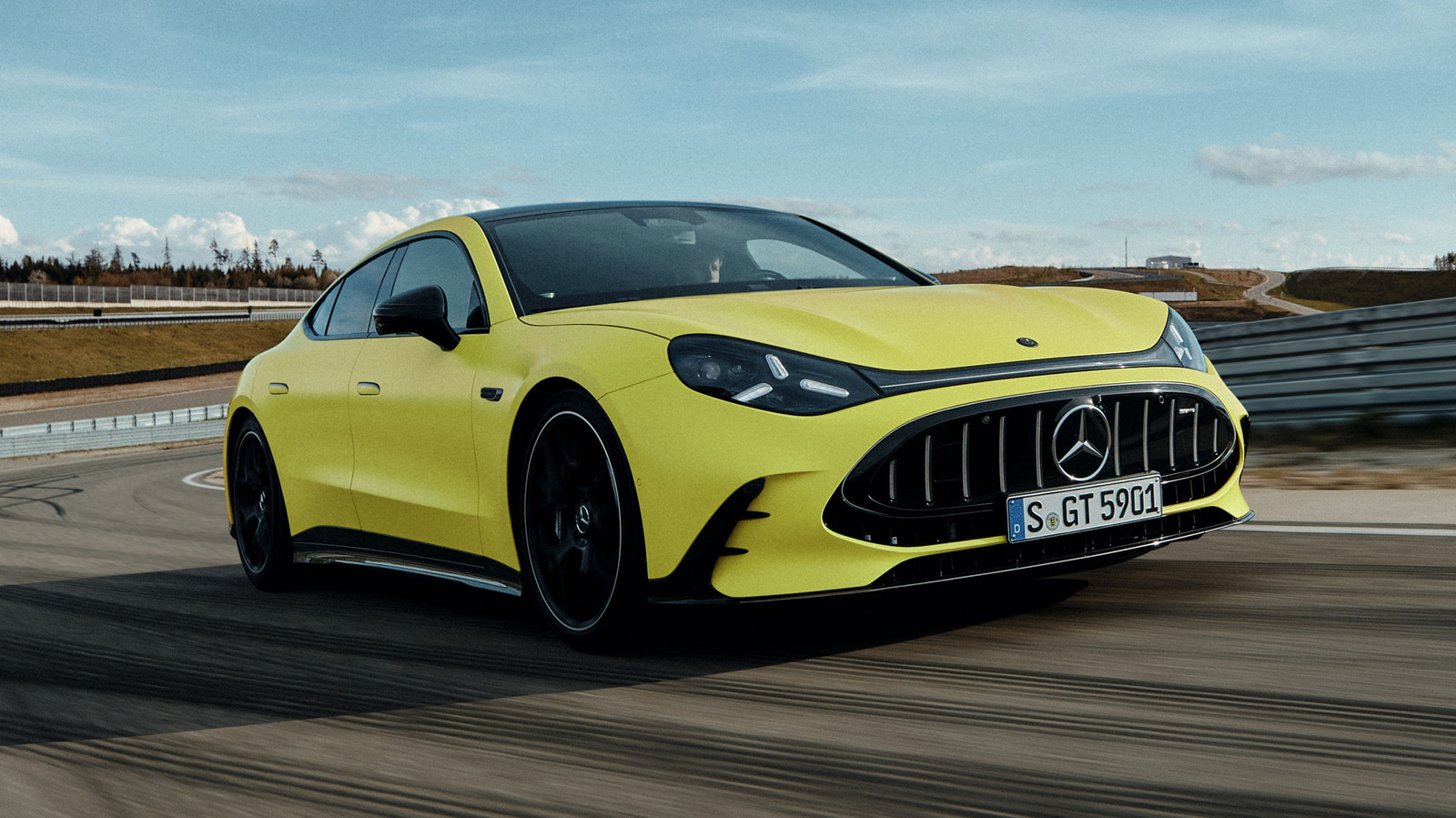 Mercedes-AMG's 1,153 hp electric GT 4-Door takes on Porsche's Taycan