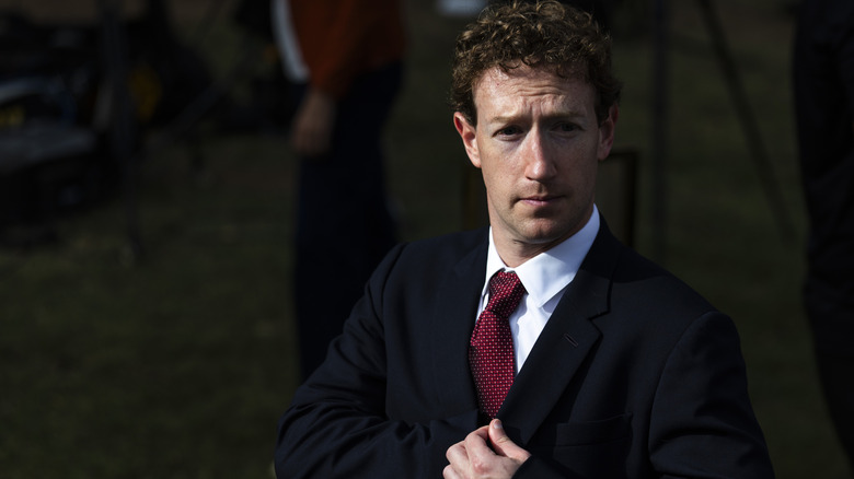 Mark Zuckerberg wearing a suit.