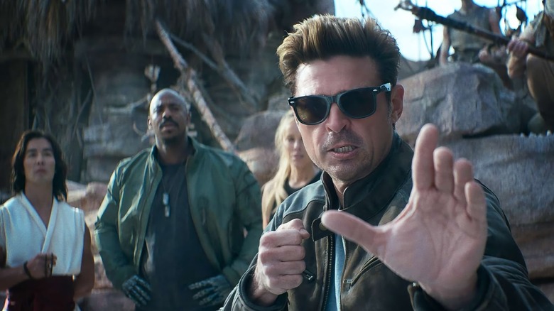 Karl Urban as Johny Cage in Mortal Kombat II.