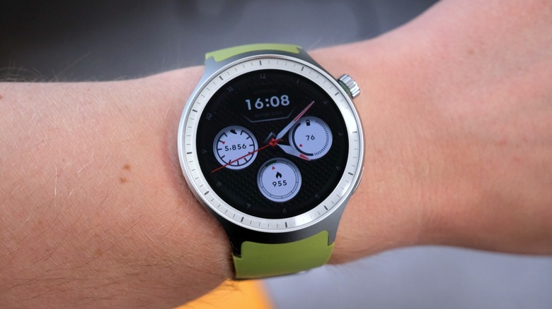 Motorola Moto Watch (2026) on a wrist.