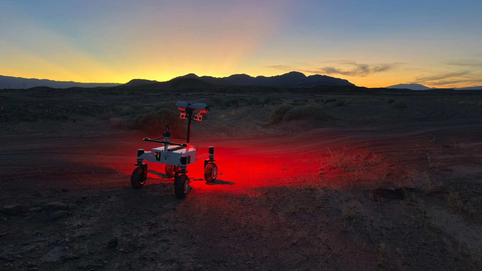 NASA is testing a rover that can drive faster and lift its wheels to climb obstacles