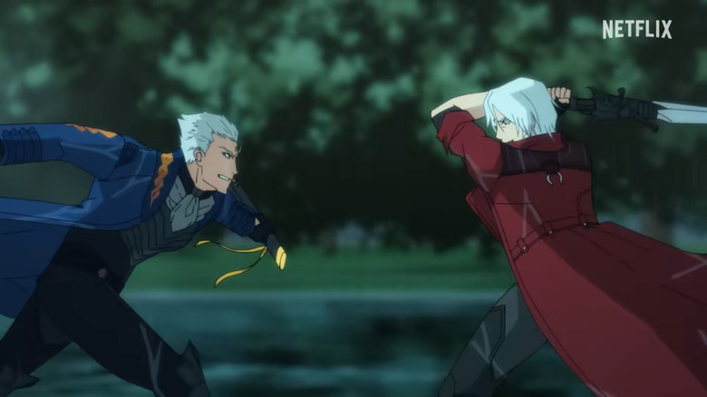 Dante and Vergil going at it.