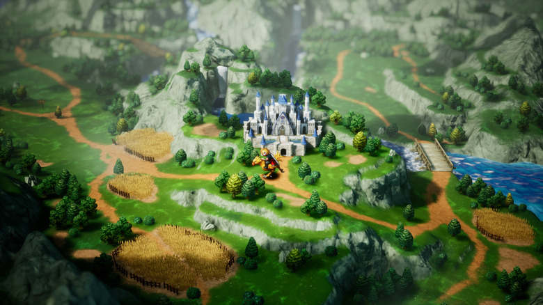 Final Fantasy Resonance world map screenshot