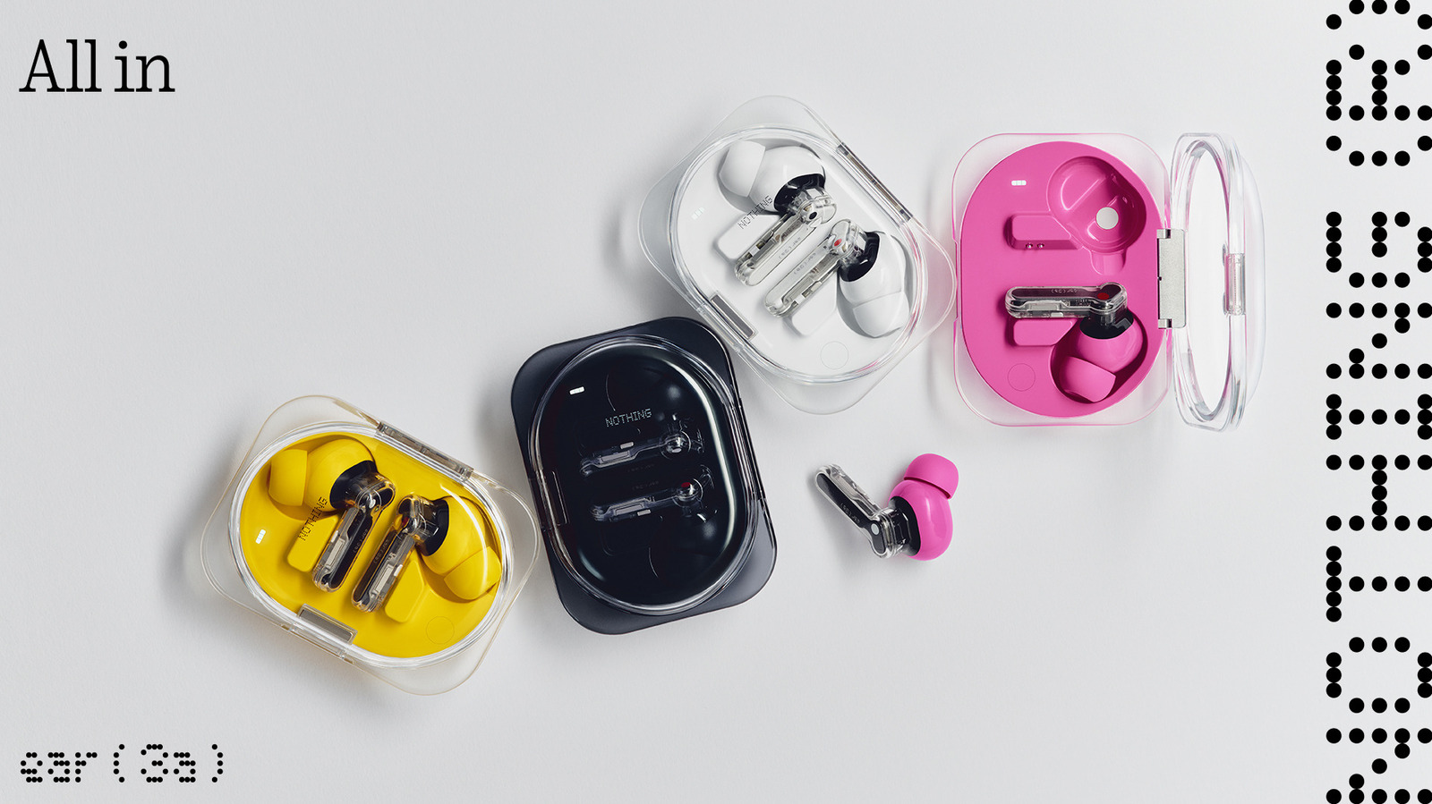 Nothing announces Ear (3a) sub-$100 ANC earbuds