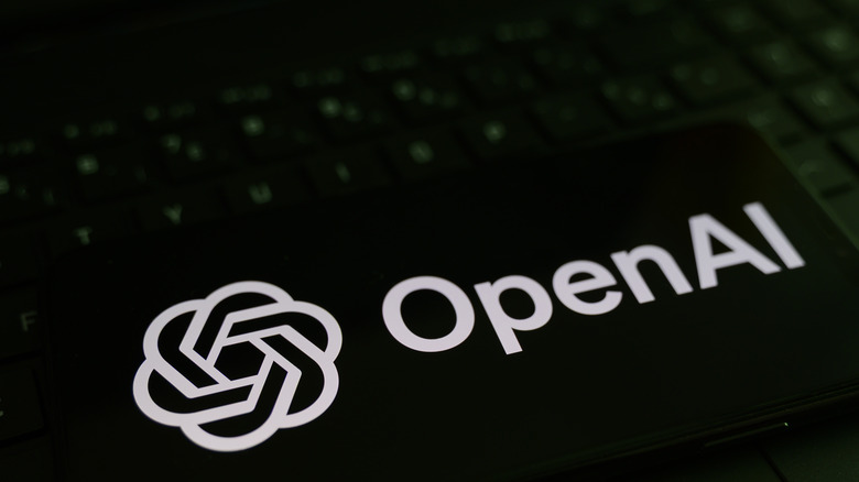 OpenAI's logo alongside ChatGPT logo