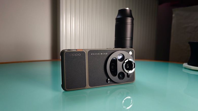 Oppo Find X9 Ultra in Hasseblad camera case.