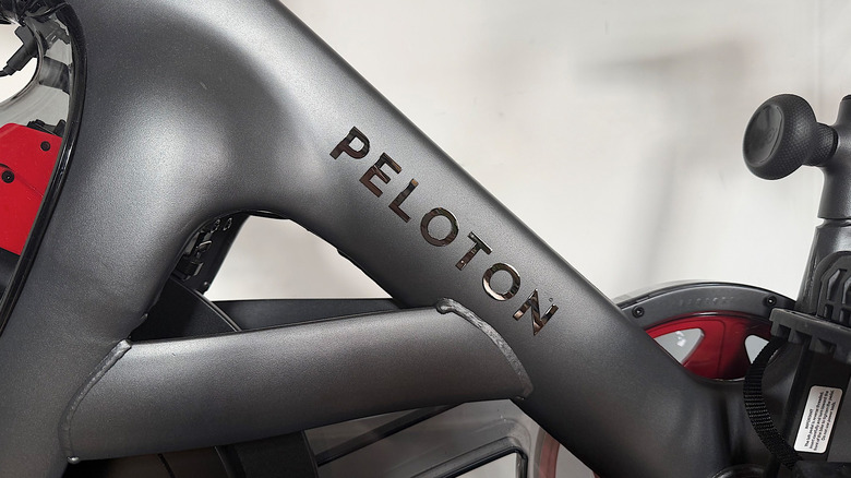 The Peloton Cross Training Bike+ frame.