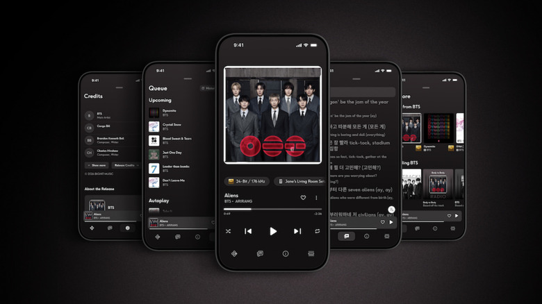 The new app in action.