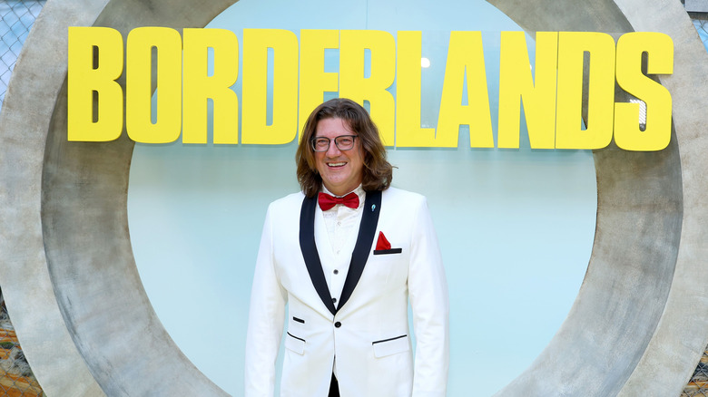 Randy Pitchford at the Borderlands movie premiere