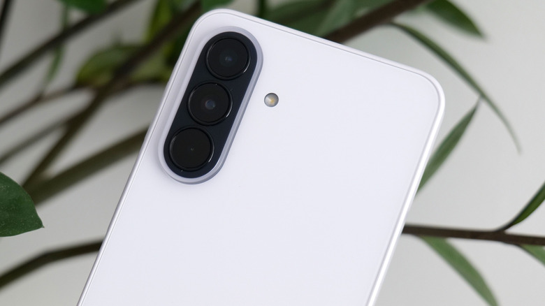 The biggest improvement to the A37's camera from the previous model is a new 50MP main sensor.