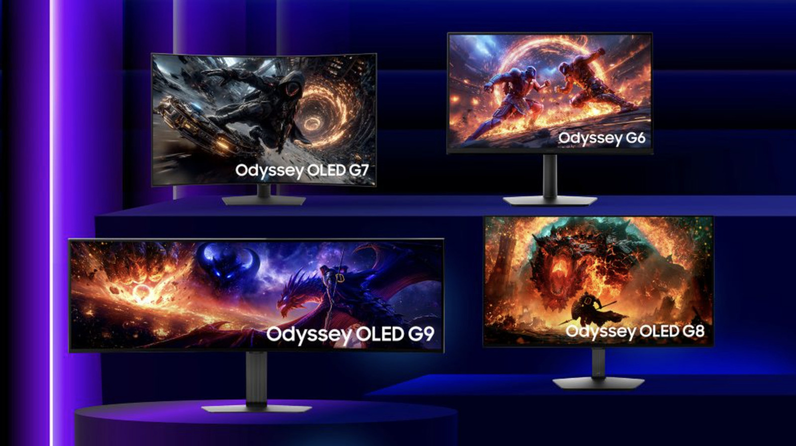 Samsung's wild new Odyssey lineup includes a 1,100Hz gaming monitor