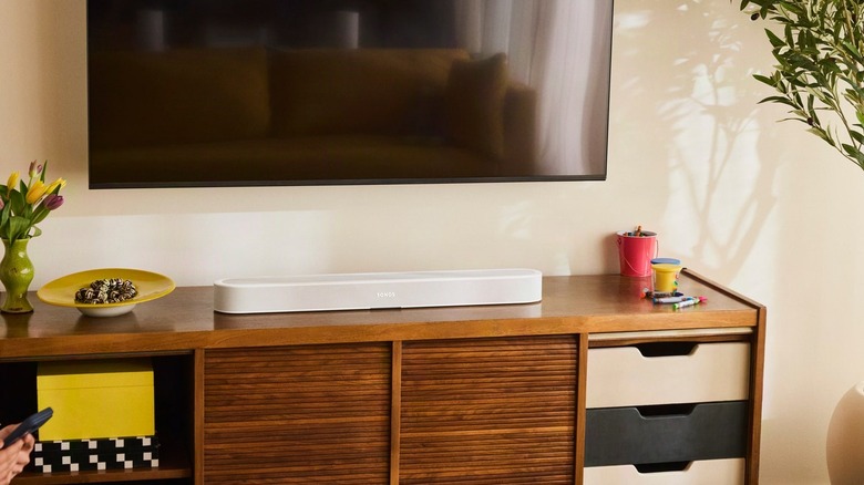 The Sonos Beam Ultra.