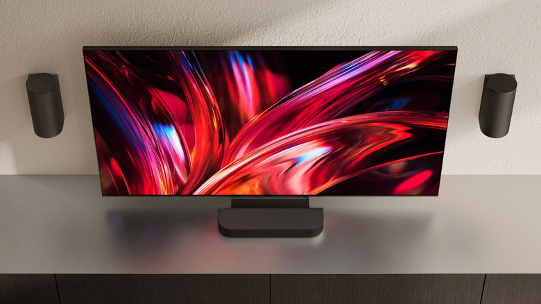 Bravia Theater Trio is two speakers and a tiny soundbar