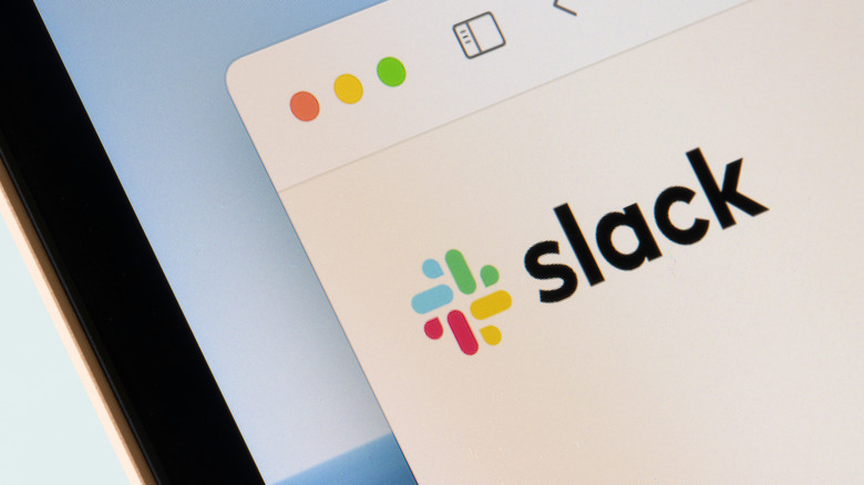 The Slack app on desktop