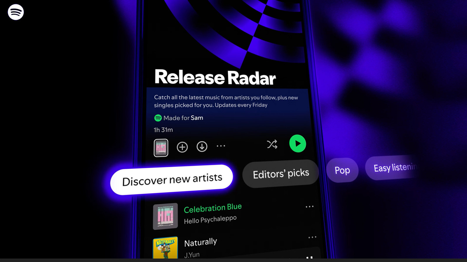 Spotify lança novas opções de personalização do Radar para melhorar suas recomendações musicais
