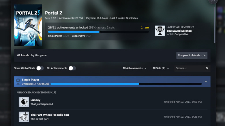 achievement sets