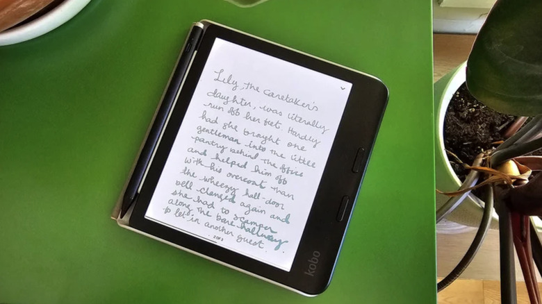Kobo Libra Colour on a table