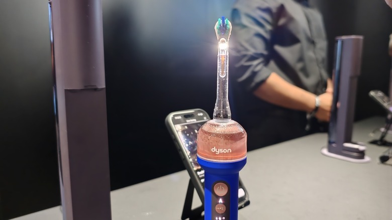 Dyson's new toothbrush, the CameraJet.