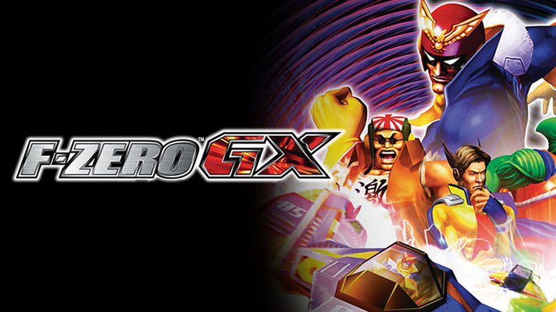 Key art for F-Zero GX showing Captain Falcon.