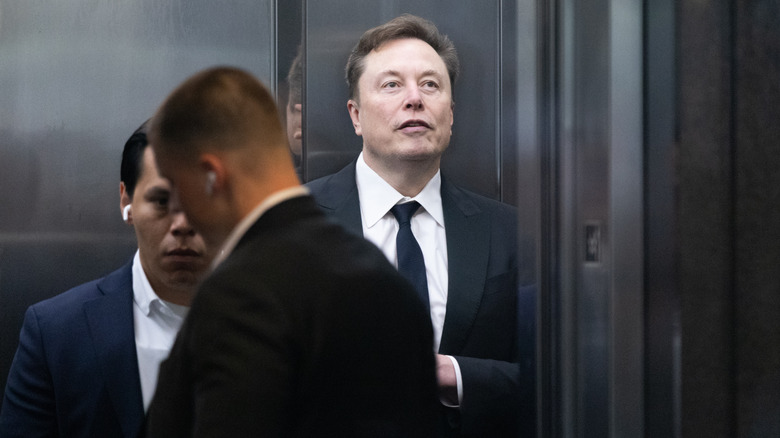 Elon Musk at the OpenAi trial.