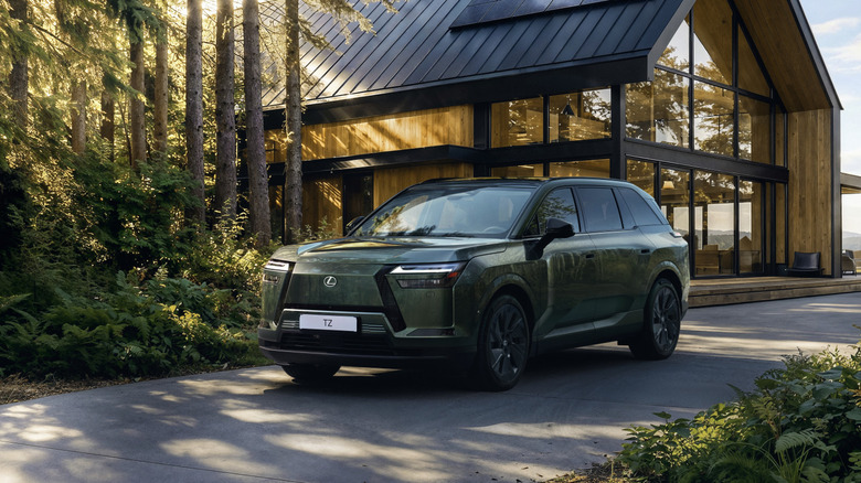 The 2027 Lexus TZ EV SUV