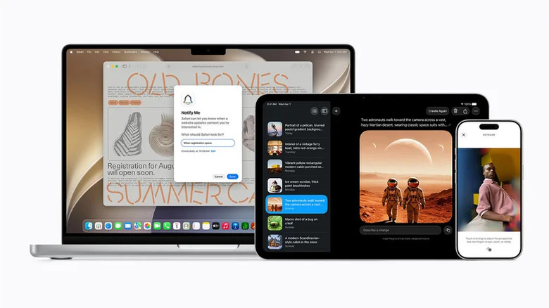 Screenshot of Apple Devices