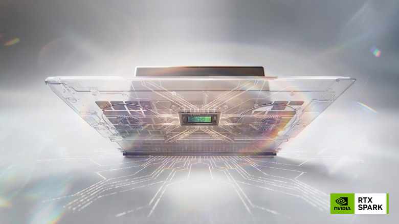 Promotional image for the RTX Spark