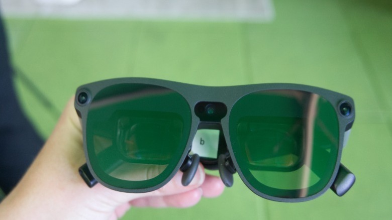 Xreal's Project Aura smartglasses.