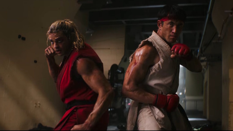 Ken and Ryu in Street Fighter