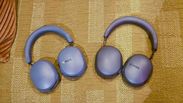 Two pairs of Sonos Ace Ultra headphones.