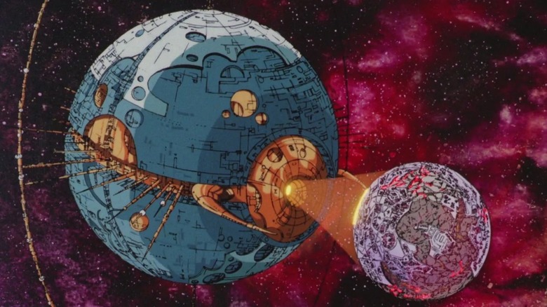 The giant planet-eating robot Unicron from the original Transformers movie.