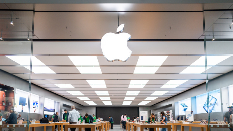 Apple store in Austin, Texas.