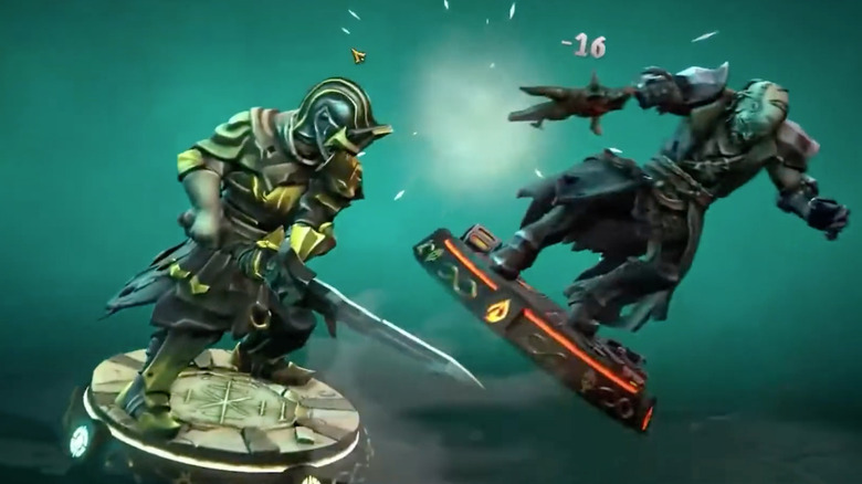 Two NFT soldiers duke it out.