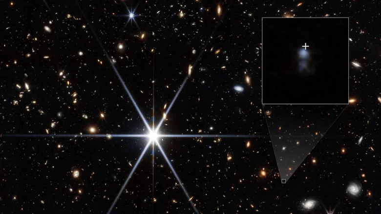 A galaxy from the early universe