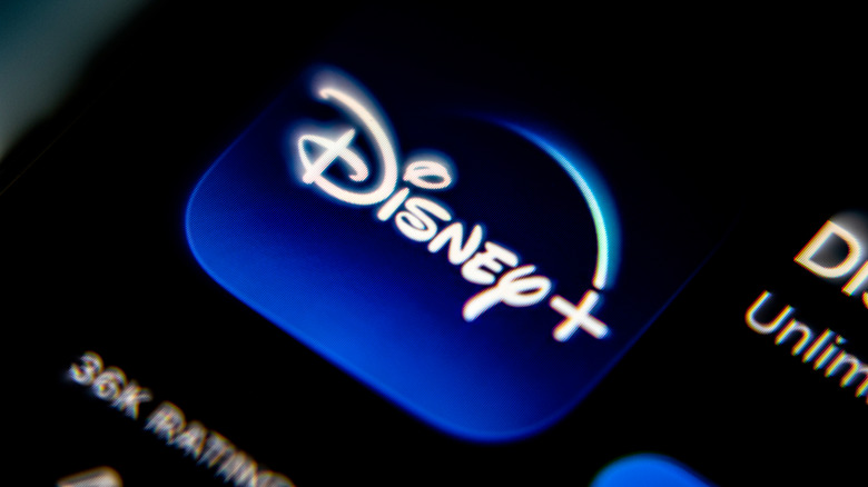 Disney Plus logo on smartphone screen
