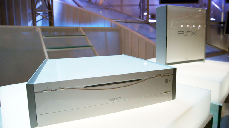 A PSX console at a convention.