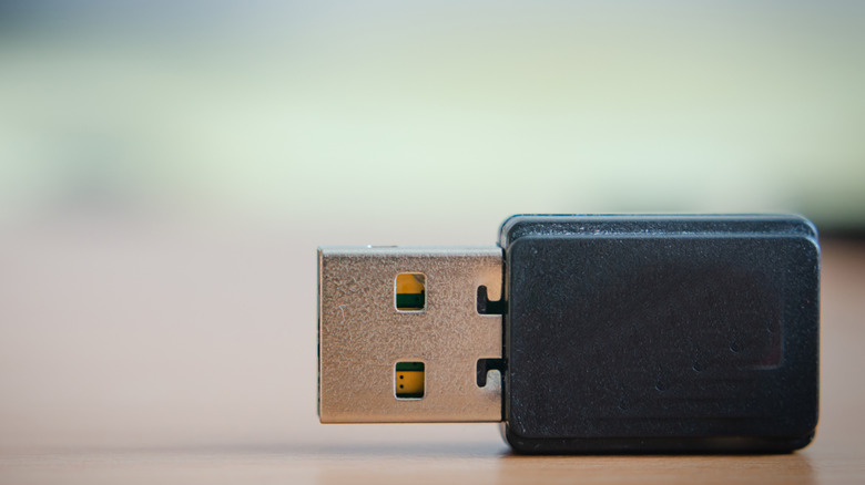 Image of Bluetooth USB adapter.