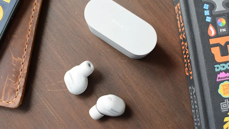 Sony's WF-1000XM6 earbuds.